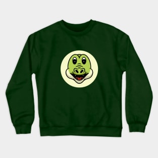 Cute Crocodile Crewneck Sweatshirt
